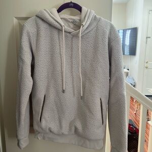 ALO Yoga Women Cream Sherpa Hoodie